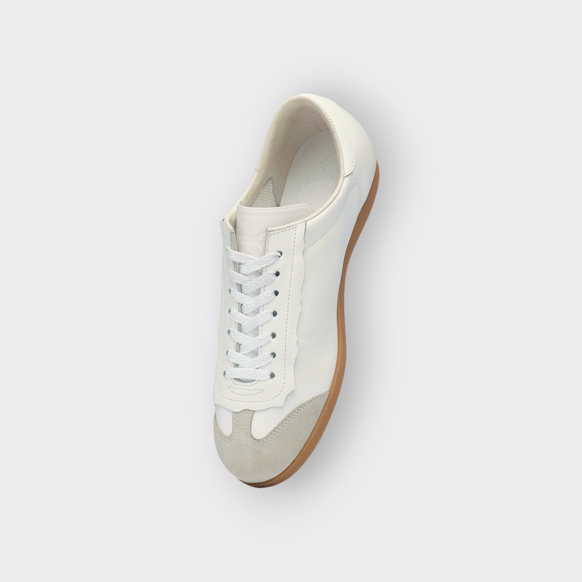 Feather Light White Leather
