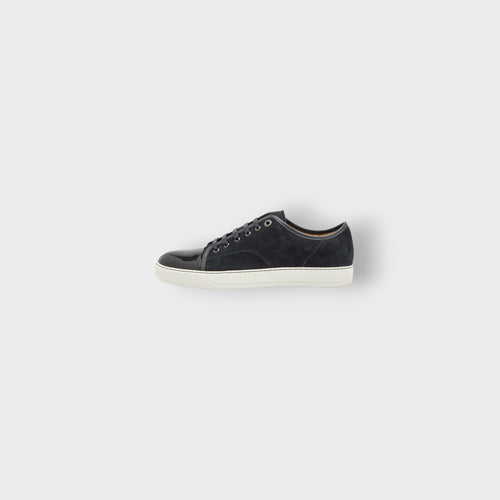 DBB1 Elephant Grey Suede Patent Cap Toe