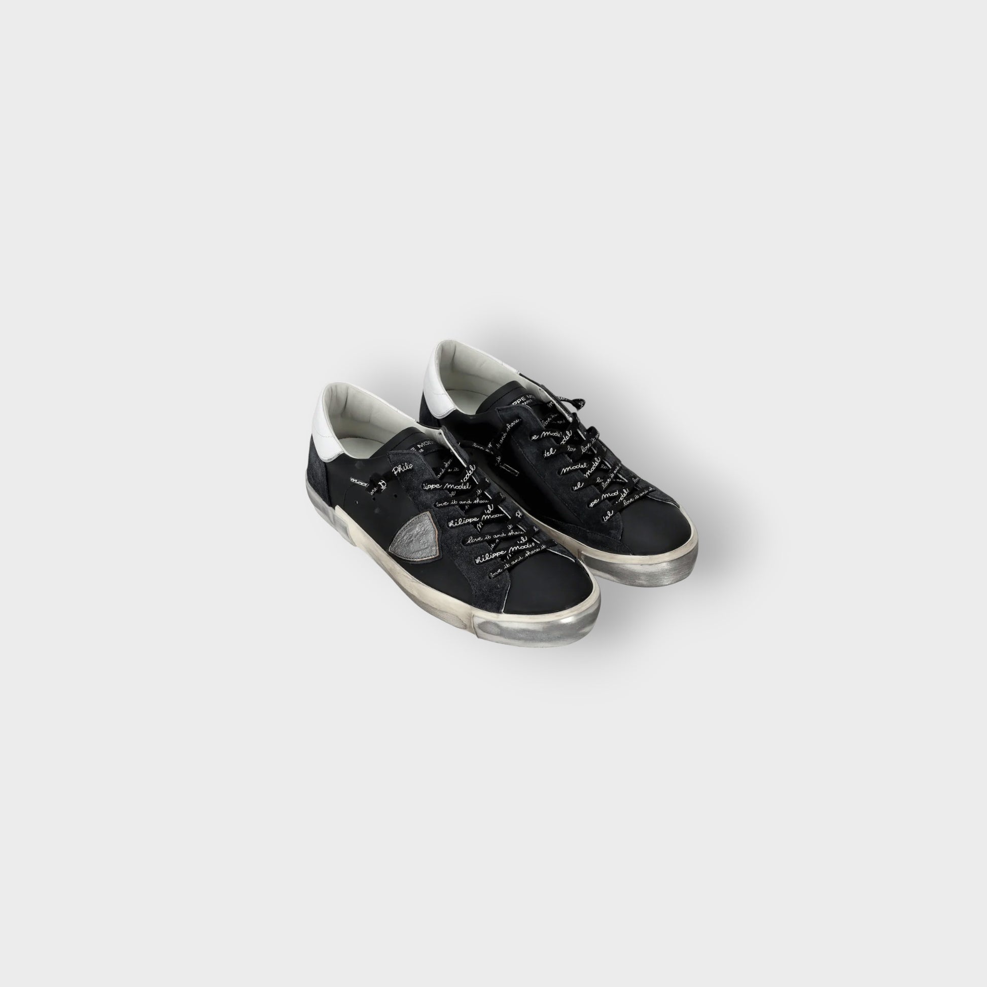 Men's Prsx Low Black Silver