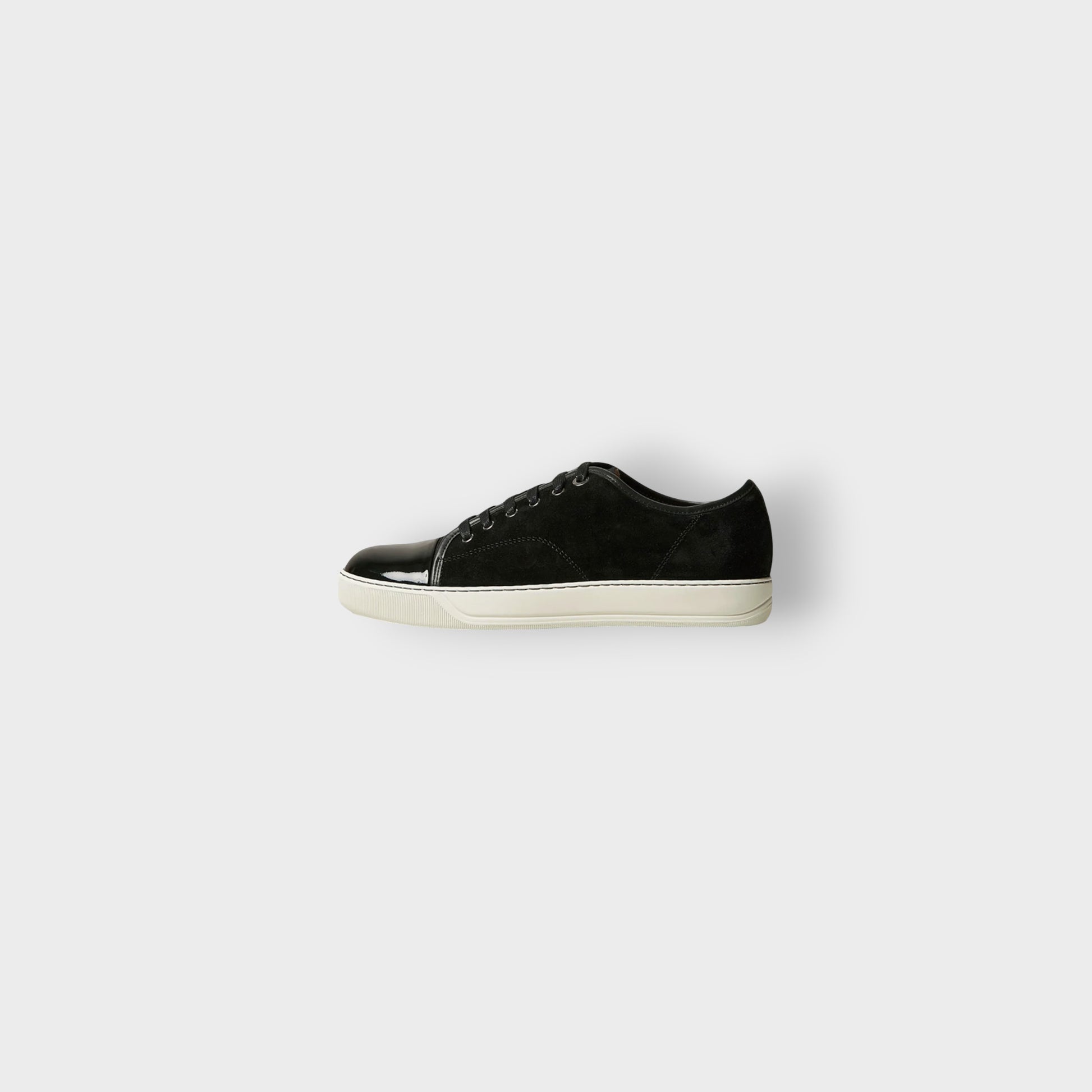 DBB1 Black Suede Patent Cap Toe