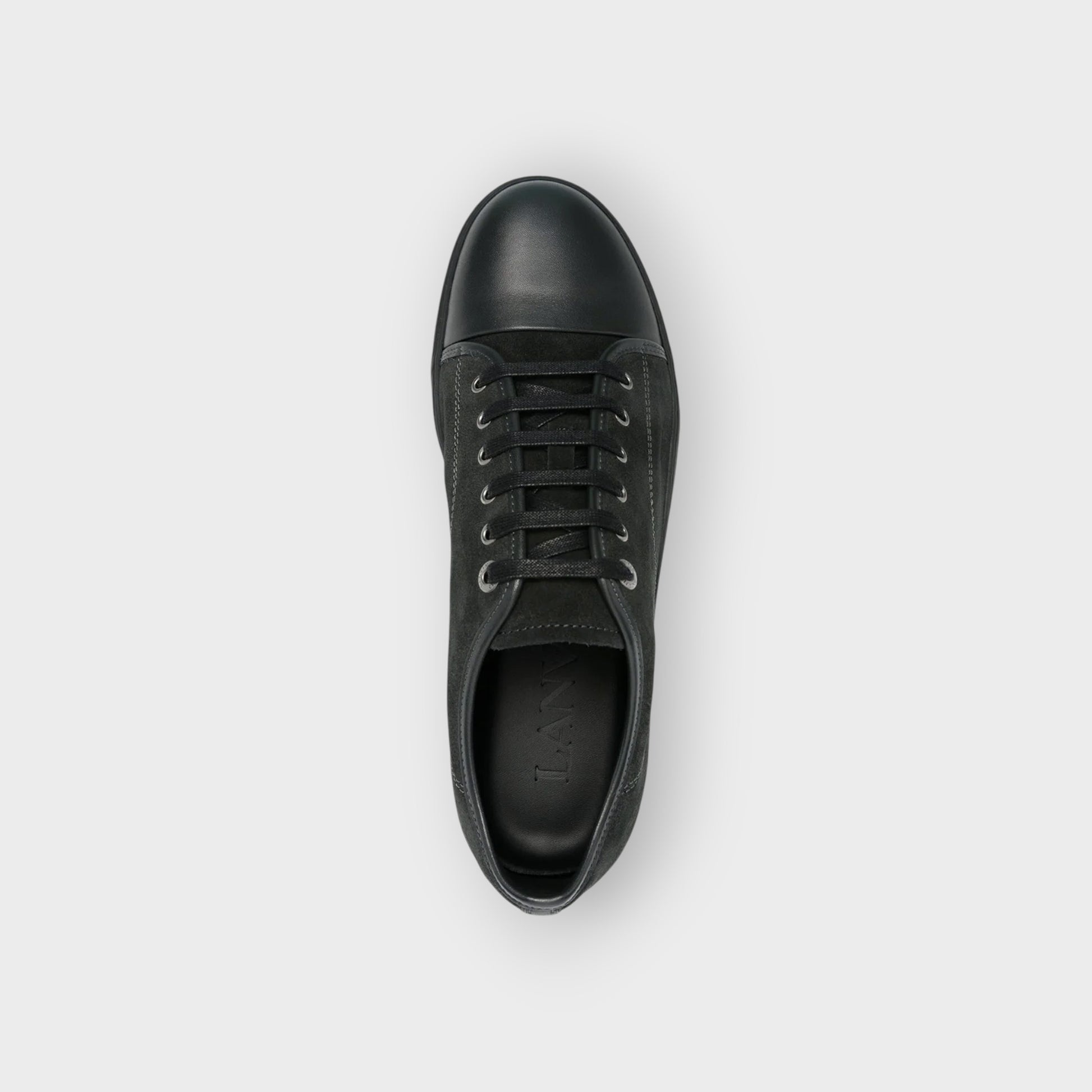 DBB1 Black Suede Nappa Cap Toe