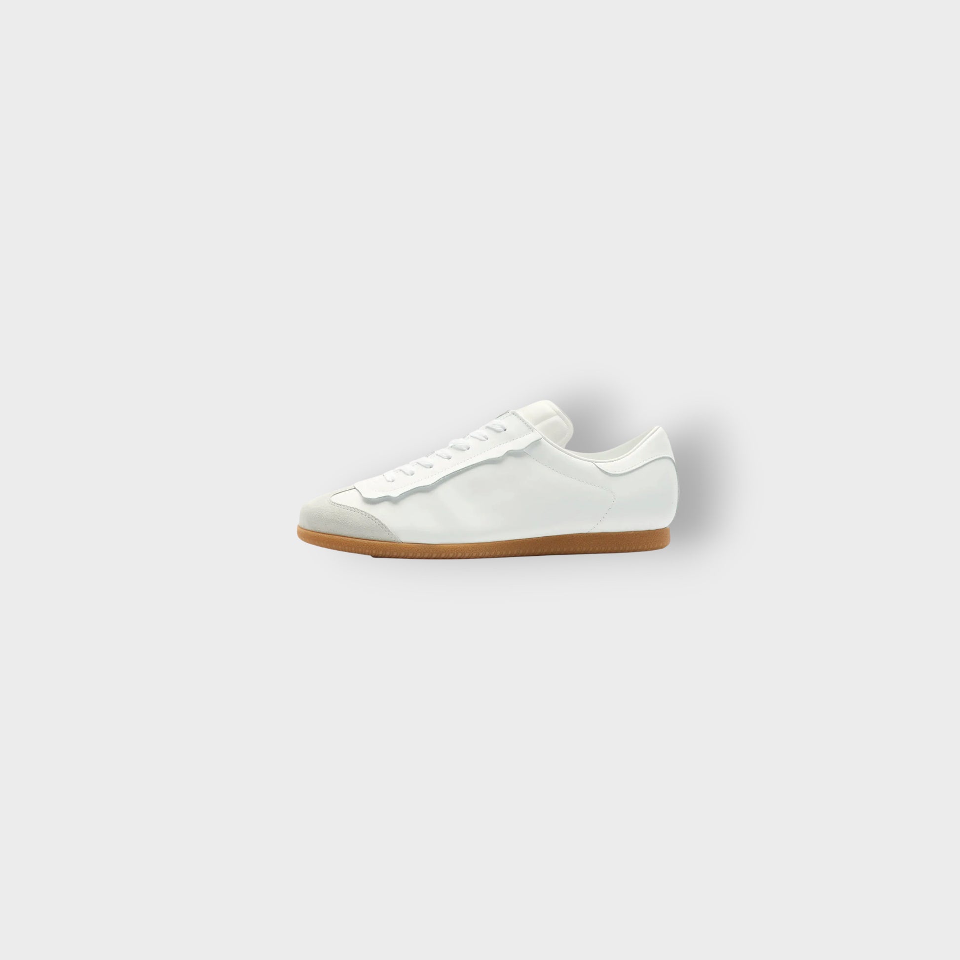 Feather Light White Leather